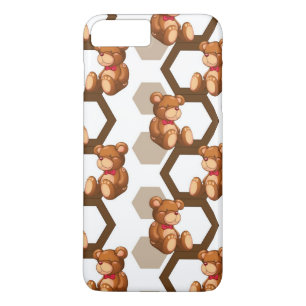 Capa Para iPhone Da Case-Mate ilustração de uma disposição de urso de ursinh