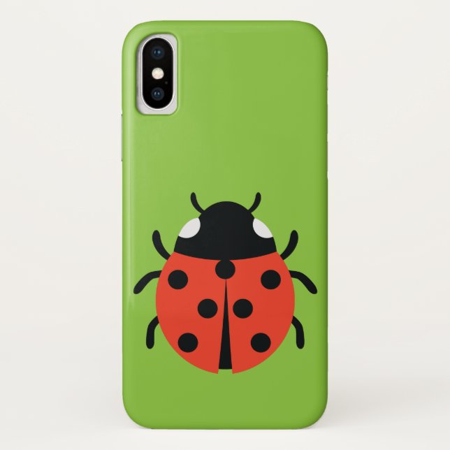 Capa Para iPhone, Case-Mate Ilustração Ladybug (Verso)