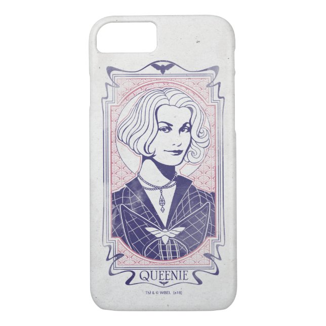 Capa Para iPhone, Case-Mate Ilustração QUEENIE GOLDSTEIN™ (Verso)