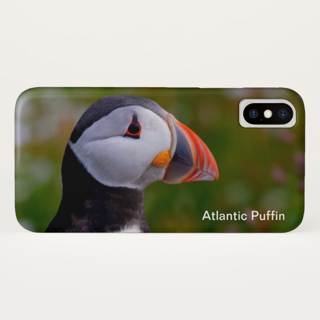 Capa Para iPhone, Case-Mate Imagem Puffin para iPhone / iPad case (Verso (Horizontal))