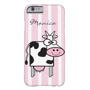 Capa Barely There Para iPhone 6 Impressão animal feminino de sorriso da vaca