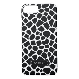 Capa Para iPhone Da Case-Mate Impressão branco preto elegante do girafa