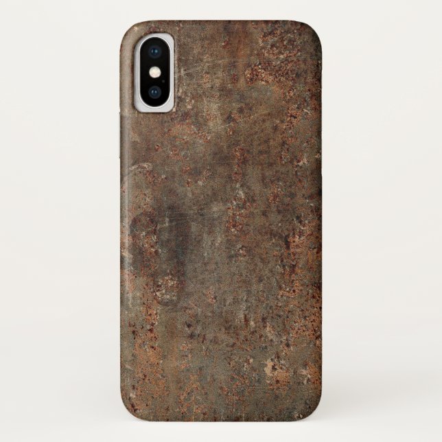 Capa Para iPhone, Case-Mate Impressão de couro sujo velho (Verso)