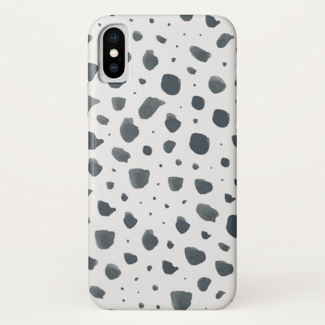 Capa Para iPhone, Case-Mate Impressão de Dalmático de Aquarela (Verso)
