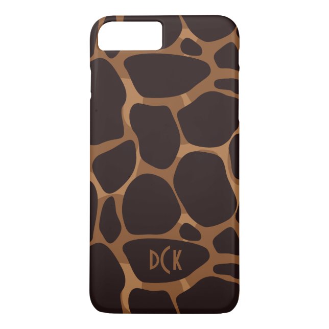 Capa Para iPhone, Case-Mate Impressão de Leopardo Castanho-Cobre (Verso)