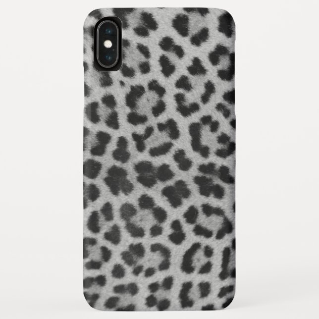 Capa Para iPhone, Case-Mate Impressão De Leopardo Em Preto E Branco (Verso)