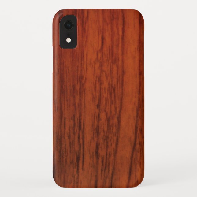 Capa Para iPhone, Case-Mate Impressão de madeira de mogno (Verso)