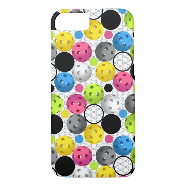 Capa Para iPhone, Case-Mate Impressão de Pickleball (Verso)