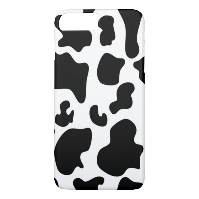 Capa Para iPhone, Case-Mate Impressão de Vaca Preta e Branca (Verso)