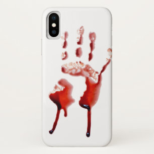 Capa Para iPhone X Impressão do sangue