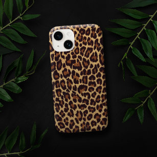 Capa Tough Para iPhone 6 Impressão Faux Leopardo Exótica