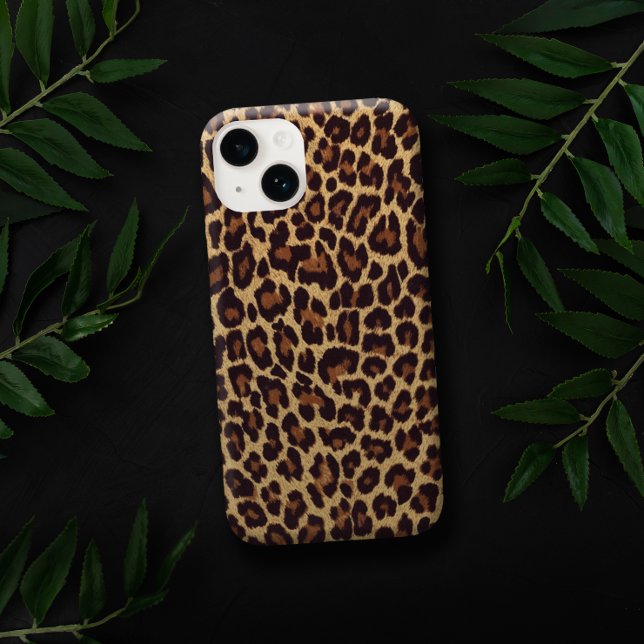 Capa Para iPhone, Case-Mate Impressão Faux Leopardo Exótica (Criador carregado)