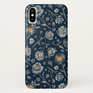 Capa Para iPhone Da Case-Mate Impressão Floral Cinza