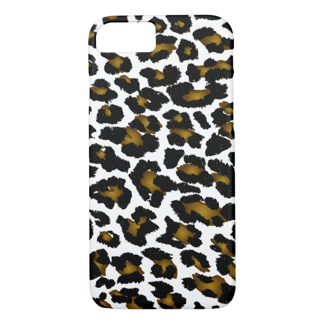 Capa Para iPhone, Case-Mate Impressão-leopardo PixDezines (Verso)