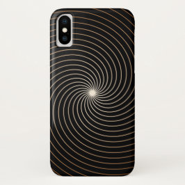 Capa Para iPhone Da Case-Mate Impressão Preta e Branca com Gradação de Tan
