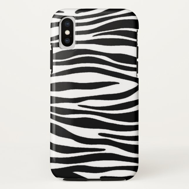 Capa Para iPhone, Case-Mate Impressão Zebra (Verso)