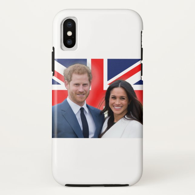 Capa Para iPhone, Case-Mate Impressionante! Prince Harry e Meghan Markle (Verso)