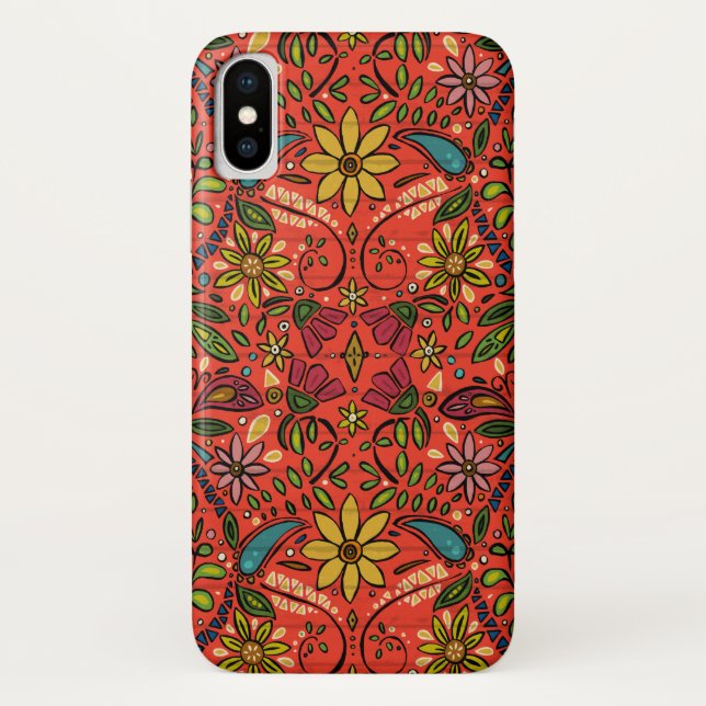Capa Para iPhone, Case-Mate incêndio de aziza (Verso)