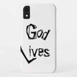 Capa Para iPhone Da Case-Mate Incrível Deus Vive Legal Inspiração Religiosa