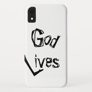 Capa Para iPhone Da Case-Mate Incrível Deus Vive Legal Inspiração Religiosa