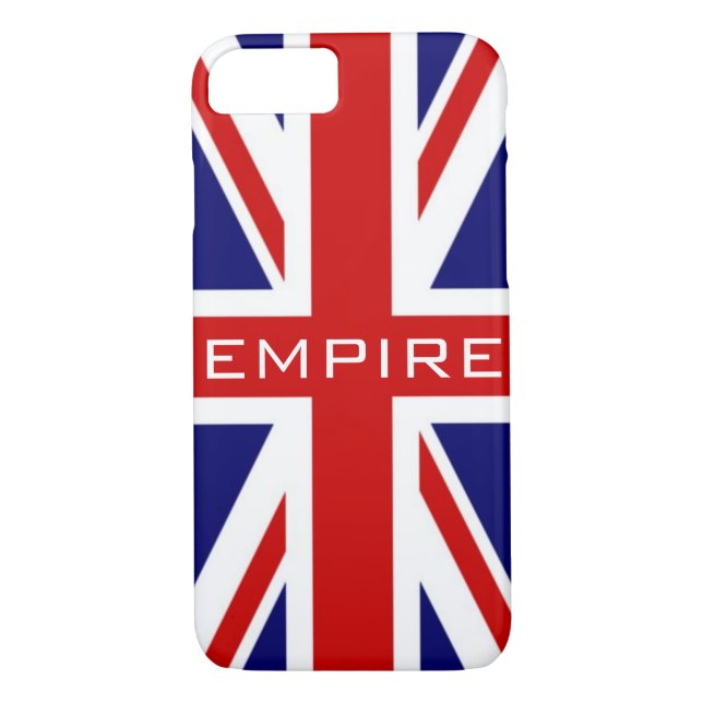 Capa Para iPhone, Case-Mate Incrível UK Flag EMPIRE (Verso)