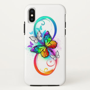Capa Para iPhone Da Case-Mate Infinidade brilhante com borboleta arco-íris