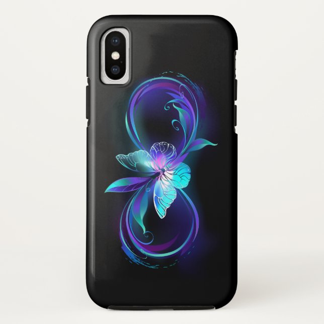 Capa Para iPhone, Case-Mate Infinidade brilhante com borboleta mágica (Verso)