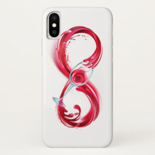 Capa Para iPhone Da Case-Mate Infinidade com vinho tinto