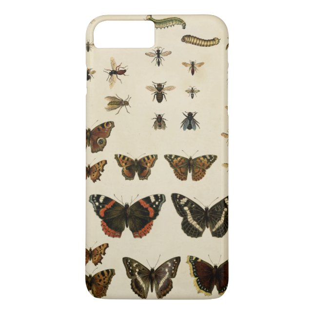 Capa Para iPhone, Case-Mate Insetos do Jardim pelo Vision Studio (Verso)