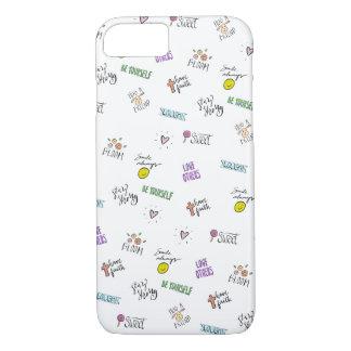 Capa iPhone 8/ 7 Inspirações Iphone do Doodle 8/7 de caso