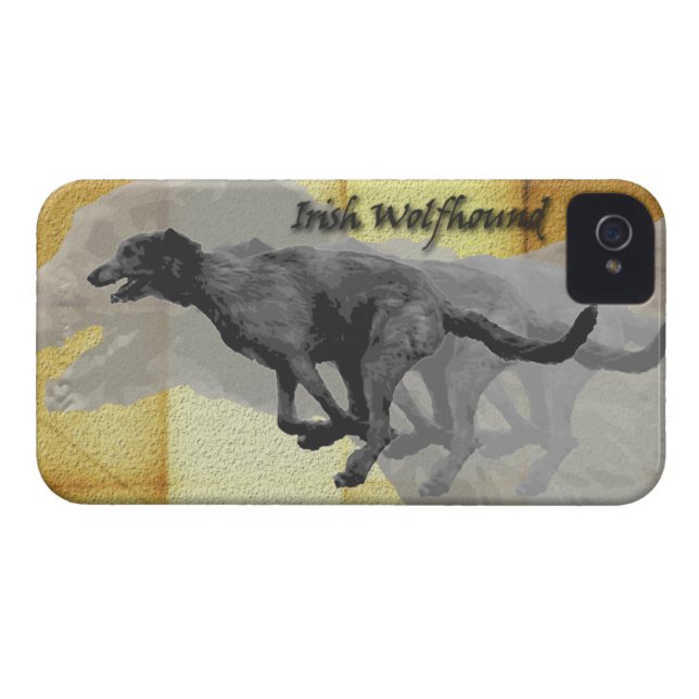 Capa Para iPhone, Case-Mate iphone4のためのアイルランドWolfhound1 (Verso Horizontal)