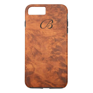 Capa Para iPhone Da Case-Mate iPhone7 Plus case*monograma* da Walnut Burl Circas
