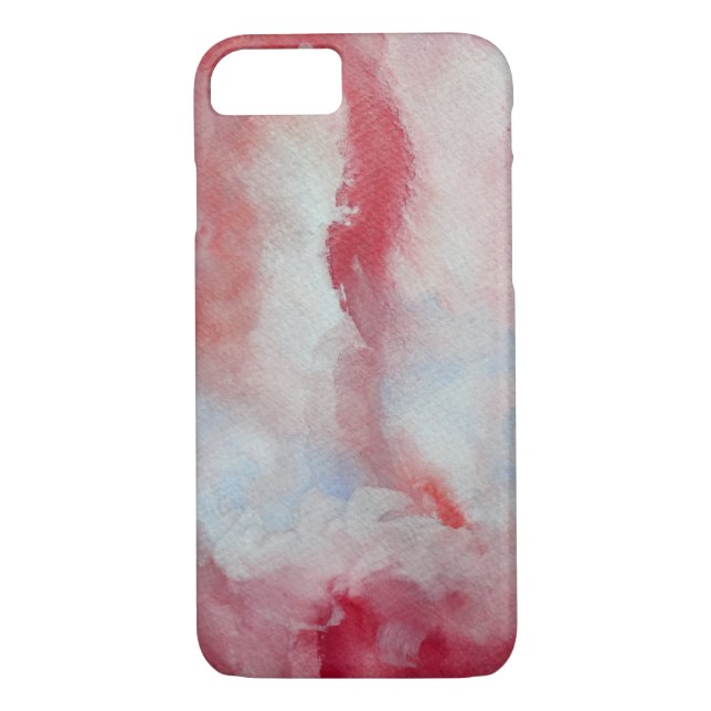 Capa Para iPhone, Case-Mate iPhone 7 da Apple art rosa-menina, mal (Verso)