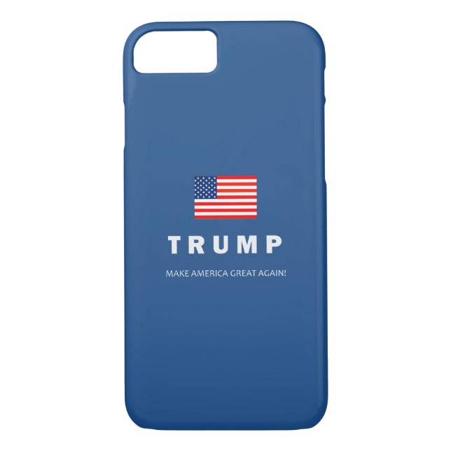 Capa Para iPhone, Case-Mate iPhone 7, Donald Trump para o presidente 2016 (Verso)