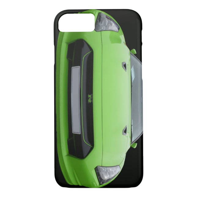 Capa Para iPhone, Case-Mate iPhone 7 GTR verde (Verso)