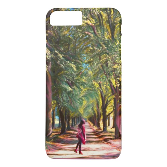 Capa Para iPhone, Case-Mate iPhone 8 da estrada de grump florestal (Verso)