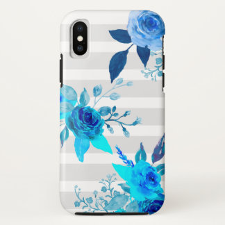 Capa Para iPhone Da Case-Mate iPhone cor-de-rosa X da caixa da aguarela colorida