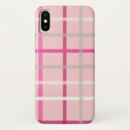 Capa Para iPhone Da Case-Mate iPhone/iPad de Xadrez rosa