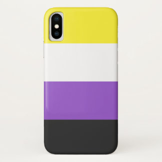 Capa Para iPhone Da Case-Mate iPhone Não-Binário X da case mate da bandeira mal