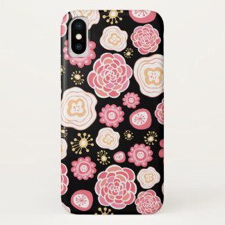 Capa Para iPhone Da Case-Mate Iphone Padrão Floral de Honeysuckle Girly Pink