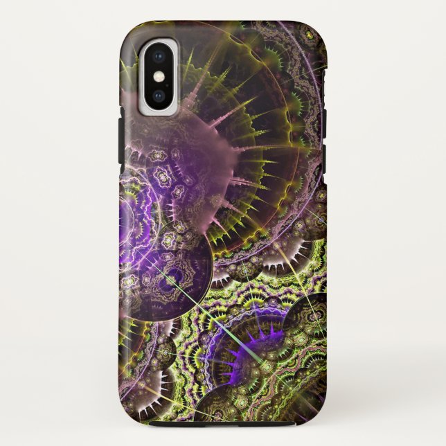 Capa Para iPhone, Case-Mate iPhone X com Abstrato único caso 2 (Verso)
