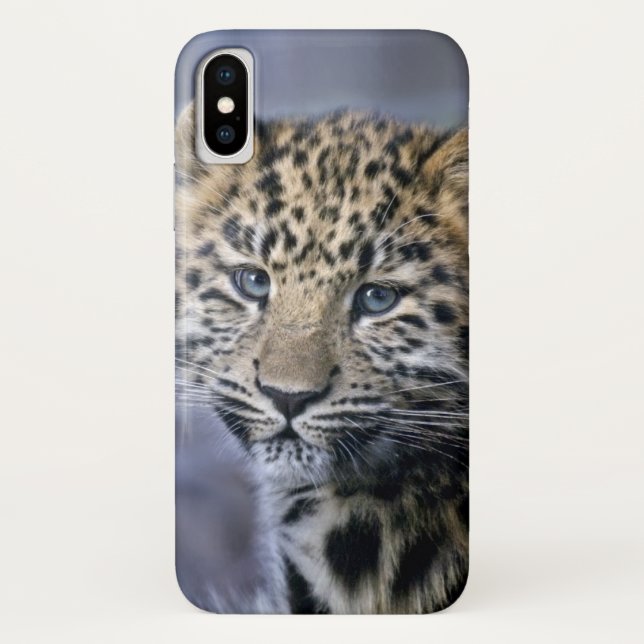 Capa Para iPhone, Case-Mate iPhone X Leopard Cub Case (Verso)