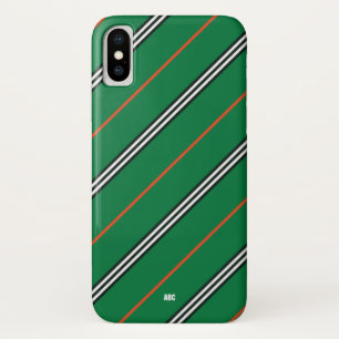 Capa Para iPhone Da Case-Mate iPhone X Maiúsculo Verde com Faixa Dinâmica