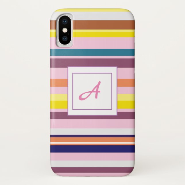 Capa Para iPhone, Case-Mate iPhone X Monograma da Apple, raramente lá (Verso)