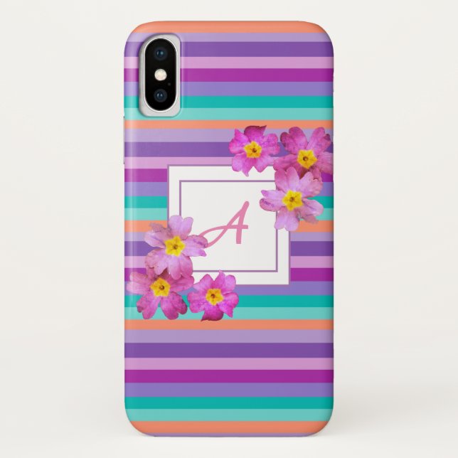 Capa Para iPhone, Case-Mate iPhone X Monograma da Apple, raramente lá (Verso)