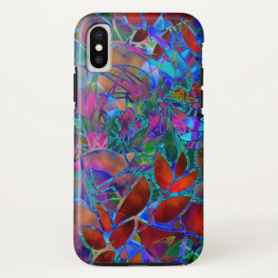 Capa Para iPhone Da Case-Mate iPhone XS Case Floral StainGlass