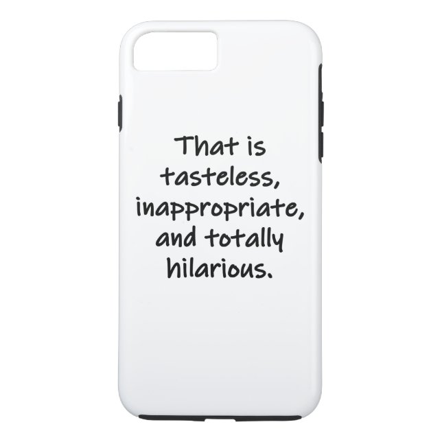 Capa Para iPhone, Case-Mate Isso é Sem Sabor (Verso)