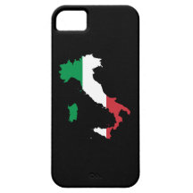 Itália nas cores da bandeira