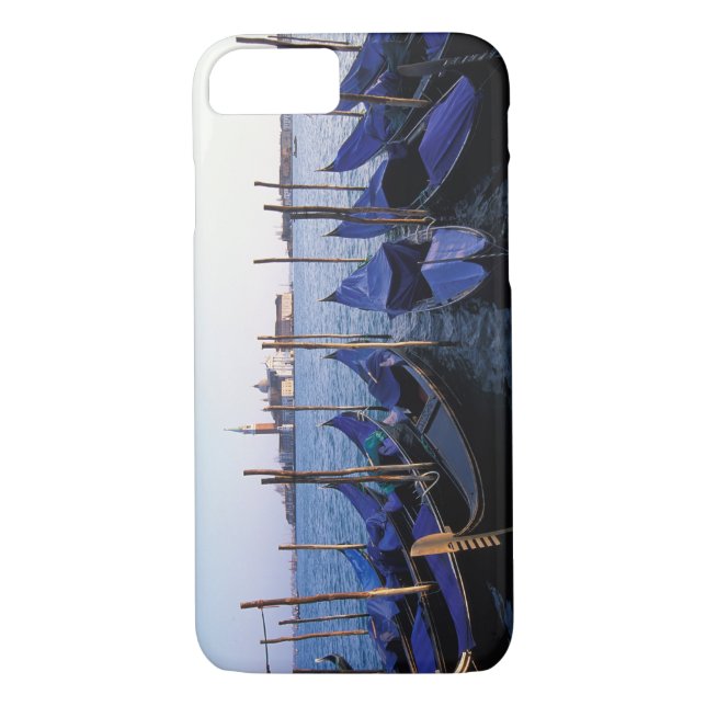 Capa Para iPhone, Case-Mate Itália, Veneto, Veneza, Fila de Gondolas e San (Verso)
