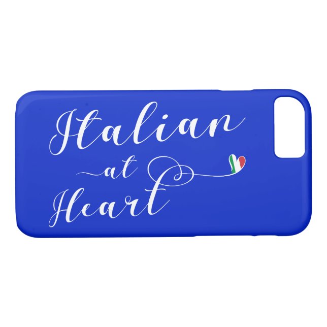 Capa Para iPhone, Case-Mate Italiano No Coração, Itália (Verso (Horizontal))